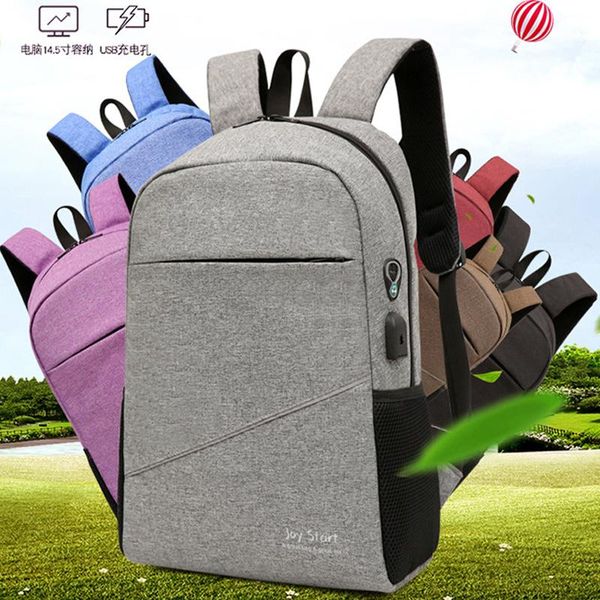 backpack casual men and women school college student bag 14 inch lapusb charging
backpack casual men and women school college student bag 14 inch lapusb charging