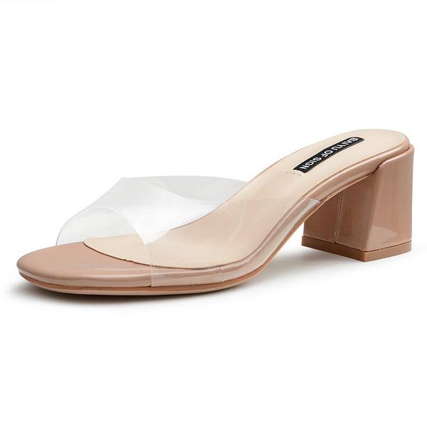 sandals women pvc slip on 3-5cm thick high heels round toe shallow shoes sandalias mujer 2021 size 35-40 black pink
sandals women pvc slip on 3-5cm thick high heels round toe shallow shoes sandalias mujer 2021 size 35-40 black pink