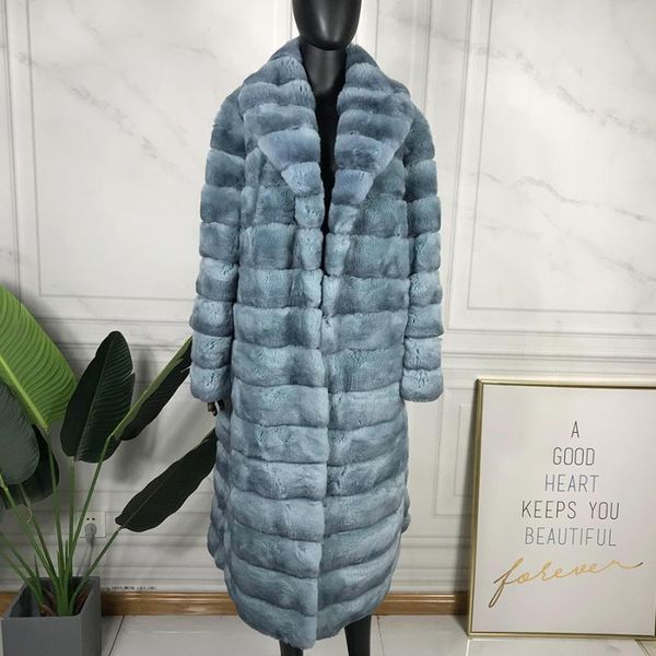 women's fur & faux rex jacket women winter coat 2021 long fashion warm turndown collar overcoat, Black
women's fur & faux rex jacket women winter coat 2021 long fashion warm turndown collar overcoat, Black