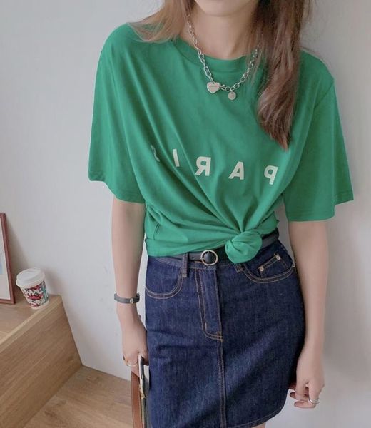 brand t shirt and polos paris story naked breath hanging t light breathable contrast flocking letter t-shirt top, White
brand t shirt and polos paris story naked breath hanging t light breathable contrast flocking letter t-shirt top, White