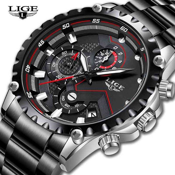 lige brand luxury mens fashion watch sport waterproof quartz es all steel army military relogio masculino
lige brand luxury mens fashion watch sport waterproof quartz es all steel army military relogio masculino