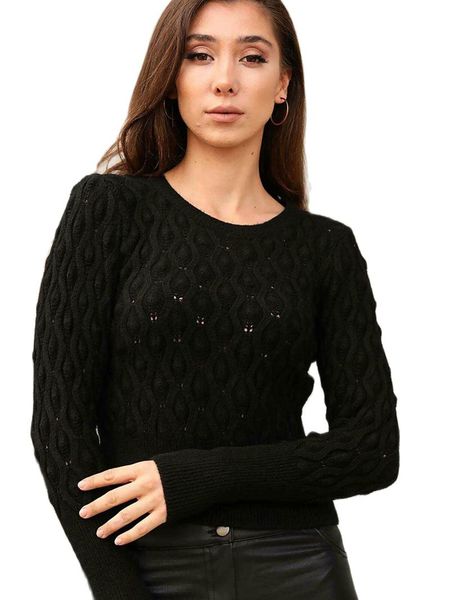 women's sweaters o-neck women sweater autumn winter season 2021 fashion casual lady outside acrylic fabric high quality, White;black
women's sweaters o-neck women sweater autumn winter season 2021 fashion casual lady outside acrylic fabric high quality, White;black