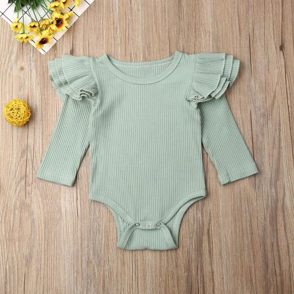 baby spring autumn ruffles long sleeve clothing born infant girls boys bodysuit robbed solid jumpsuits outfit set rompers, Blue
baby spring autumn ruffles long sleeve clothing born infant girls boys bodysuit robbed solid jumpsuits outfit set rompers, Blue