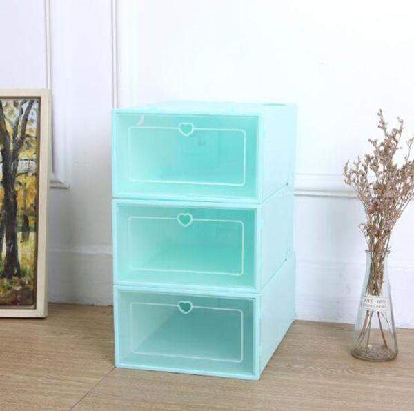 clothing & wardrobe storage 1pc foldable clear shoes box plastic candy color stackable shoe organizer boite de rangement opbergdoo
clothing & wardrobe storage 1pc foldable clear shoes box plastic candy color stackable shoe organizer boite de rangement opbergdoo