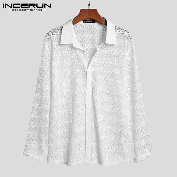 men's casual shirts 2021 europe america breathable blouse men printing lace long sleeve shirt leisure streetwear camisa s-5xl incerun, White;black
men's casual shirts 2021 europe america breathable blouse men printing lace long sleeve shirt leisure streetwear camisa s-5xl incerun, White;black
