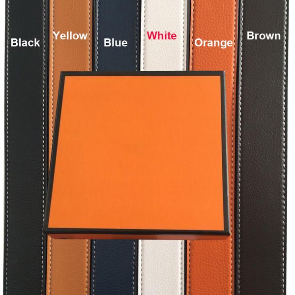 2021 wholesale betls belts mens womens belt genuine leather black gold+silver buckle with orange box ship, Black;brown
2021 wholesale betls belts mens womens belt genuine leather black gold+silver buckle with orange box ship, Black;brown