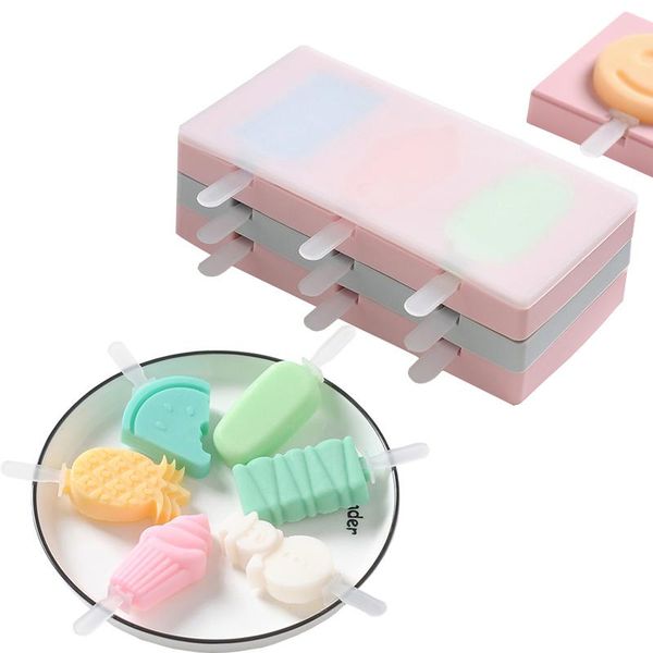 baking moulds silicone ice cream mold with sticks cartoon popsicle animals shape summer cube tray for candy bar decoration
baking moulds silicone ice cream mold with sticks cartoon popsicle animals shape summer cube tray for candy bar decoration