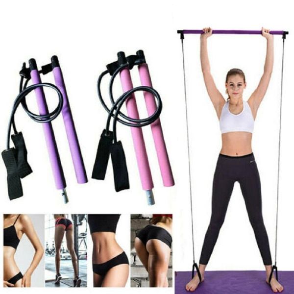 resistance bands portable pilates bar kit stretch rope gym stick yoga exercise trainer pull ropes workout elastic for lose weight
resistance bands portable pilates bar kit stretch rope gym stick yoga exercise trainer pull ropes workout elastic for lose weight