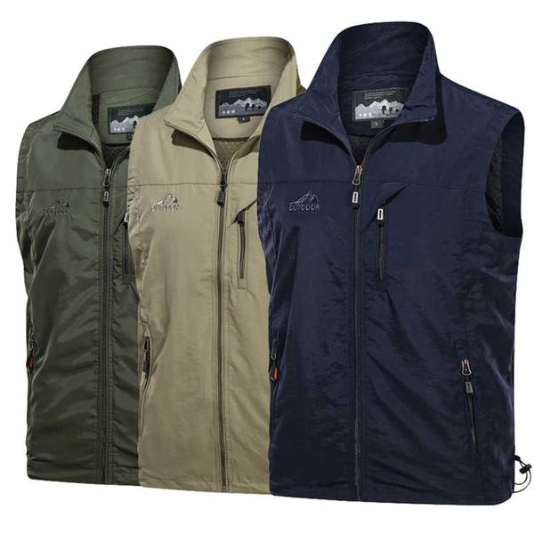 men solid vest classic waistcoat male sleeveless unloading solid coat work vest pographer tactical masculino jacket 220114, Black;white
men solid vest classic waistcoat male sleeveless unloading solid coat work vest pographer tactical masculino jacket 220114, Black;white