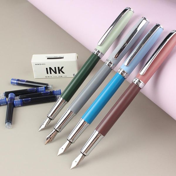 fountain pens creative quality pen morandi color student stationery gifts practicing writing ink bag
fountain pens creative quality pen morandi color student stationery gifts practicing writing ink bag