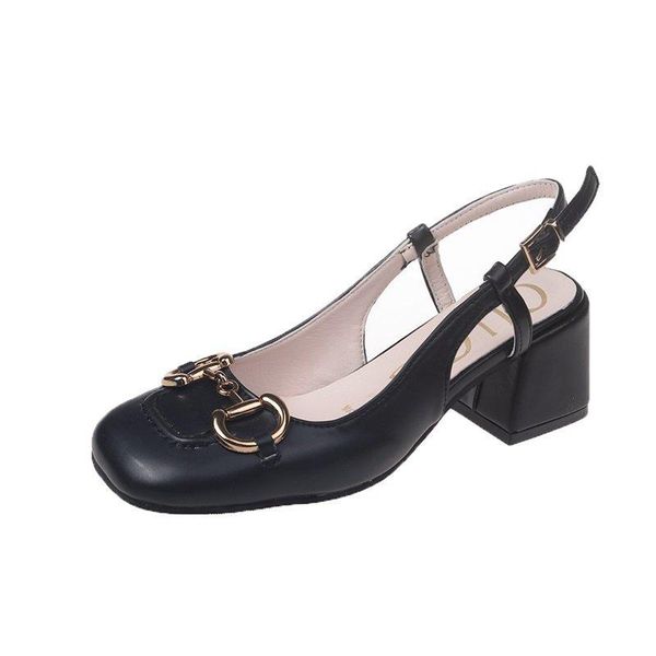 arrival designer women shoes casual outdoor women's pu leather heel sandals non-slip womens walking, Black
arrival designer women shoes casual outdoor women's pu leather heel sandals non-slip womens walking, Black
