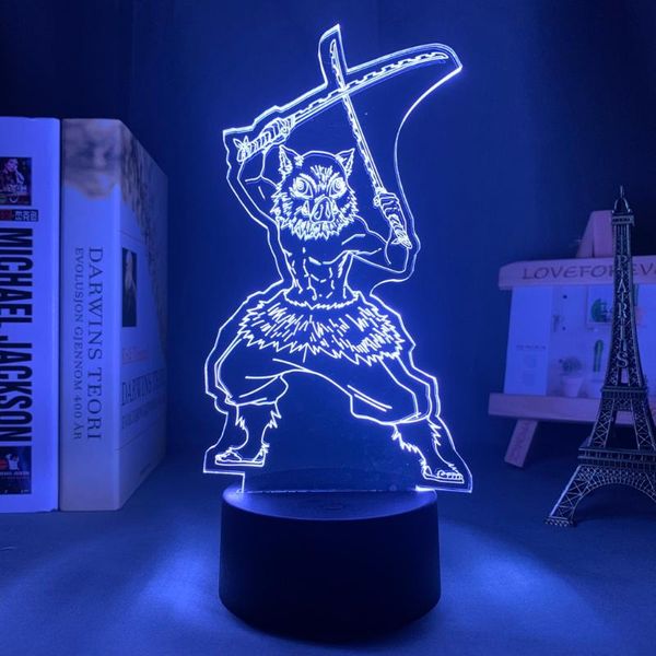 night lights 3d led light anime demon slayer kimetsu no yaiba for bedroom decor manga birthday gift inosuke hashibira lamp
night lights 3d led light anime demon slayer kimetsu no yaiba for bedroom decor manga birthday gift inosuke hashibira lamp