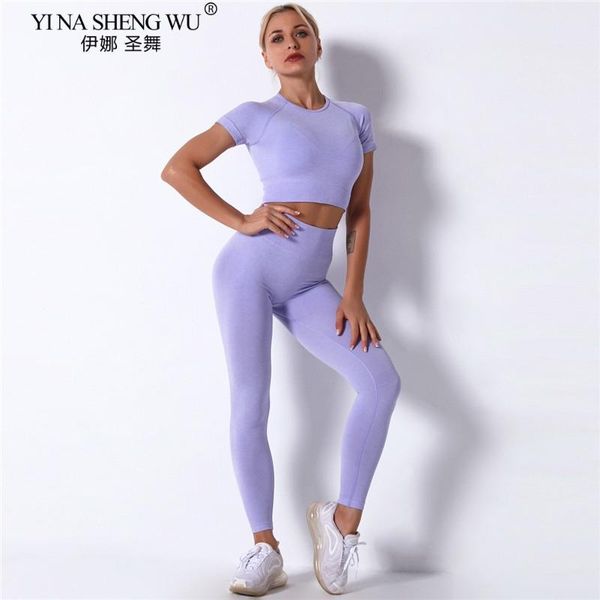 women 2pcs seamless yoga set sport suit gymwear workout clothes short sleeve gym crop high waist legging fitness sports wear outfit
women 2pcs seamless yoga set sport suit gymwear workout clothes short sleeve gym crop high waist legging fitness sports wear outfit