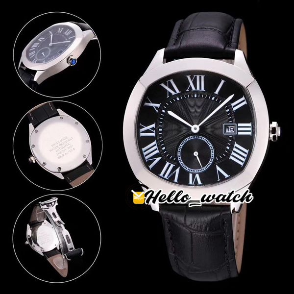 41mm drive de wsnm0009 watches black dial swiss quartz mens watch 316l steel case leather strap gents hello_watch hwcr 5 style, Slivery;brown
41mm drive de wsnm0009 watches black dial swiss quartz mens watch 316l steel case leather strap gents hello_watch hwcr 5 style, Slivery;brown