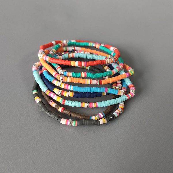 charm bracelets 2021 creative design rainbow bracelet ethnic style colored soft ceramic silicone elastic bangle handmade, Golden;silver
charm bracelets 2021 creative design rainbow bracelet ethnic style colored soft ceramic silicone elastic bangle handmade, Golden;silver