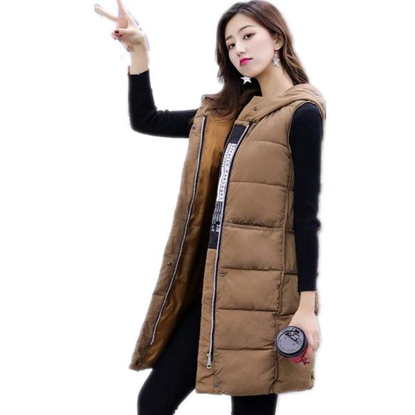 women's vests plus size 3xl office lady winter women vest 2021 down cotton female with pockets slim warm outerwear hooded cq2186, Black;white
women's vests plus size 3xl office lady winter women vest 2021 down cotton female with pockets slim warm outerwear hooded cq2186, Black;white