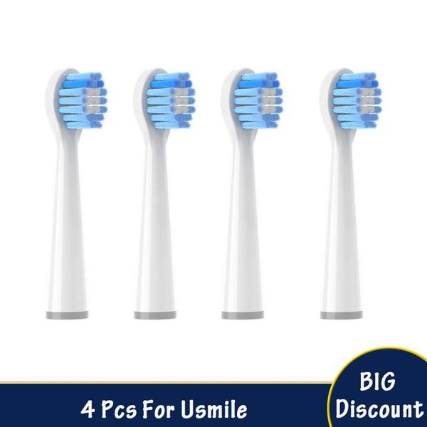 smart electric toothbrush usmile replacement brush 4pcs set is suitable children's head for healthy clean soft deep cleaningsmart
smart electric toothbrush usmile replacement brush 4pcs set is suitable children's head for healthy clean soft deep cleaningsmart
