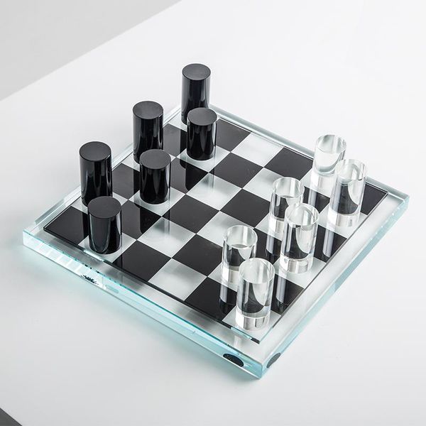 decorative objects & figurines modern black and white grid crystal glass international chessboard ornaments living room home deskdecorat
decorative objects & figurines modern black and white grid crystal glass international chessboard ornaments living room home deskdecorat