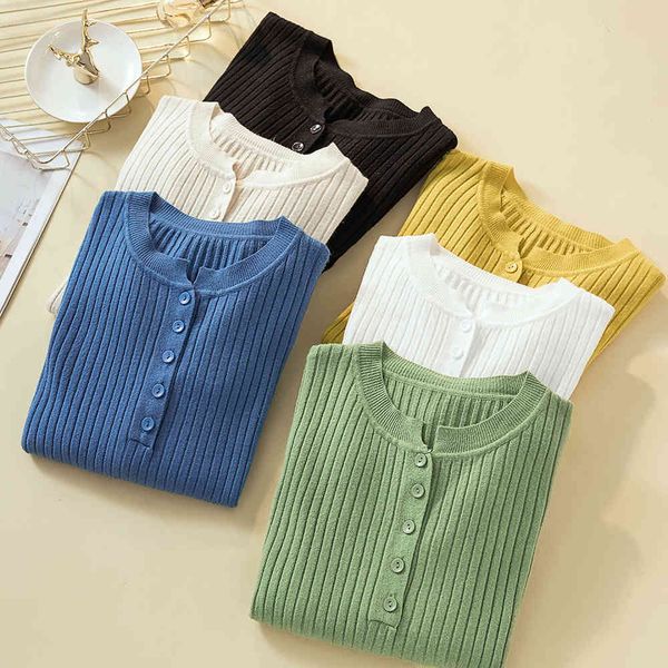 sweater croysier woman sweaters autumn winter clothes women button round neck pullover sweater long sleeve casual ribbed knit 90qk, White;black
sweater croysier woman sweaters autumn winter clothes women button round neck pullover sweater long sleeve casual ribbed knit 90qk, White;black