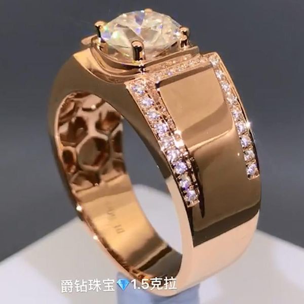 rose gold 1 2 3 4 5 round moissanite diamond ring men wedding party anniversary engagement casual sporty cluster rings, Golden;silver
rose gold 1 2 3 4 5 round moissanite diamond ring men wedding party anniversary engagement casual sporty cluster rings, Golden;silver