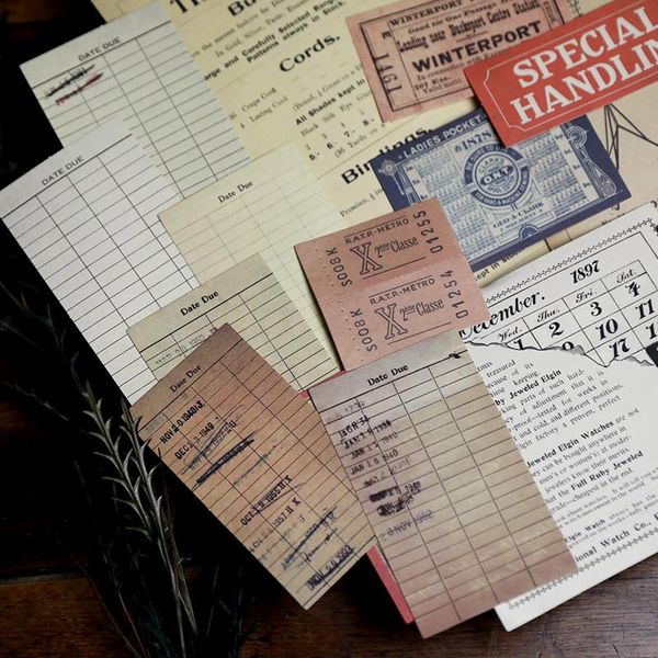 other arts and crafts retro library sticker mixed decoration stickers scrapbooking happy planner/card making/journaling project c154
other arts and crafts retro library sticker mixed decoration stickers scrapbooking happy planner/card making/journaling project c154