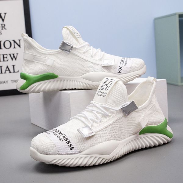 men shoes lightweight breathable sneakers flying woven casual shoes outdoor running shoes zapatillas hombre, Black
men shoes lightweight breathable sneakers flying woven casual shoes outdoor running shoes zapatillas hombre, Black