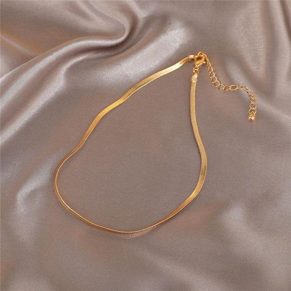 chokers korean simple choker vintage necklace ins cool collar chain metal accessories bijoux femme street wear stainless steel jewelry, Golden;silver
chokers korean simple choker vintage necklace ins cool collar chain metal accessories bijoux femme street wear stainless steel jewelry, Golden;silver