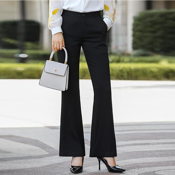women's pants & capris casual professional trousers spring and autumn female loose wide leg long office, Black;white
women's pants & capris casual professional trousers spring and autumn female loose wide leg long office, Black;white