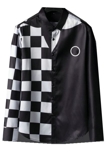 2021 luxurys designers men's business casuals shirt men long sleeve striped slim fit masculina wine social male t-shirts fashion checke, White;black
2021 luxurys designers men's business casuals shirt men long sleeve striped slim fit masculina wine social male t-shirts fashion checke, White;black