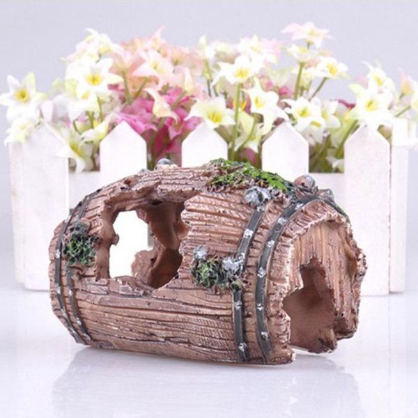 decorations aquarium fish tank decoration wine case artificial barrel resin ornament cave underwater landscaping
decorations aquarium fish tank decoration wine case artificial barrel resin ornament cave underwater landscaping