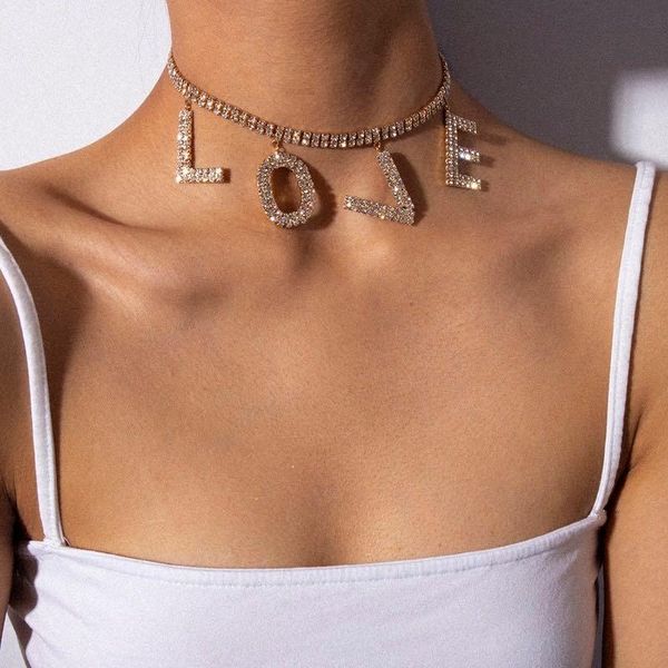 european and american street fashion necklaces selling letters love necklace jewelry gifts pendant, Silver
european and american street fashion necklaces selling letters love necklace jewelry gifts pendant, Silver