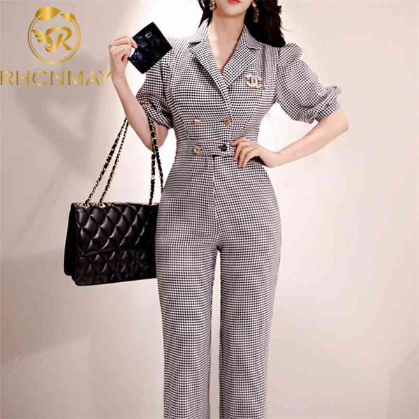 summer office ladies plaid jumpsuits bussines short sleeve notched neck overalls formal work rompers jumpsuit 210506, Black;white
summer office ladies plaid jumpsuits bussines short sleeve notched neck overalls formal work rompers jumpsuit 210506, Black;white