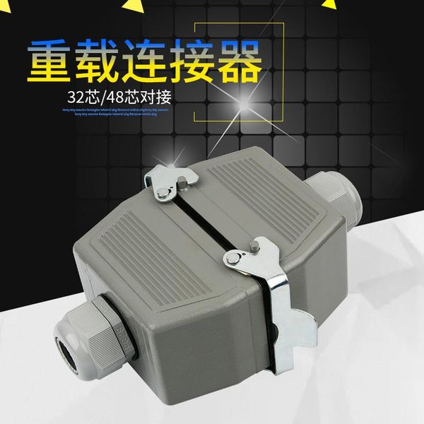 smart power plugs overloading connector he - 32 core 48 type rectangular docking industry waterproof aviation plug socket
smart power plugs overloading connector he - 32 core 48 type rectangular docking industry waterproof aviation plug socket