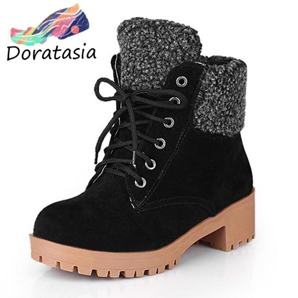boots classic wholesale girl winter ankle shoes lace round toe chunky heel fashion women casual daily woman, Black
boots classic wholesale girl winter ankle shoes lace round toe chunky heel fashion women casual daily woman, Black