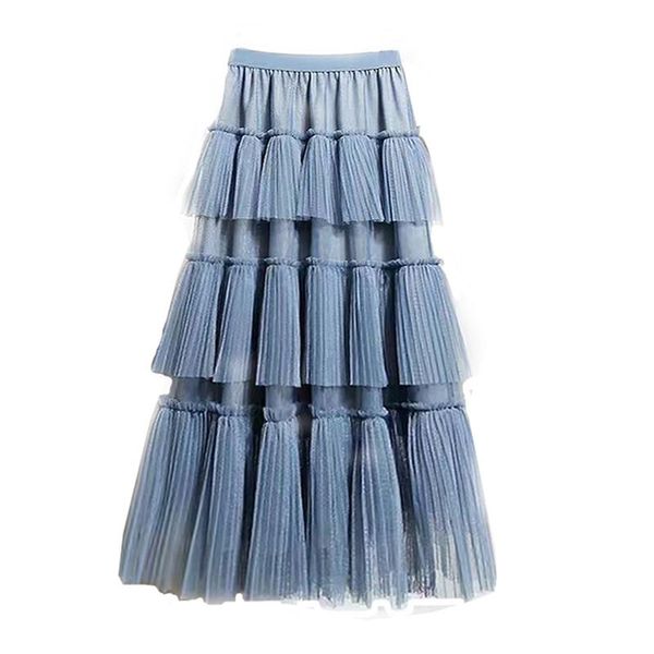 skirts spring summer candy cakee layered maxi long tulle skirt women sweet a-line tiered pleated mesh blue pink ivory, Black
skirts spring summer candy cakee layered maxi long tulle skirt women sweet a-line tiered pleated mesh blue pink ivory, Black