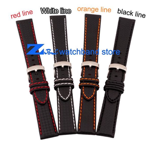 watch bands carbon fiber waterproof watchband bottom is genuine leather orange stitched line 18mm 20mm 22mm 24mm accessories, Black;brown
watch bands carbon fiber waterproof watchband bottom is genuine leather orange stitched line 18mm 20mm 22mm 24mm accessories, Black;brown