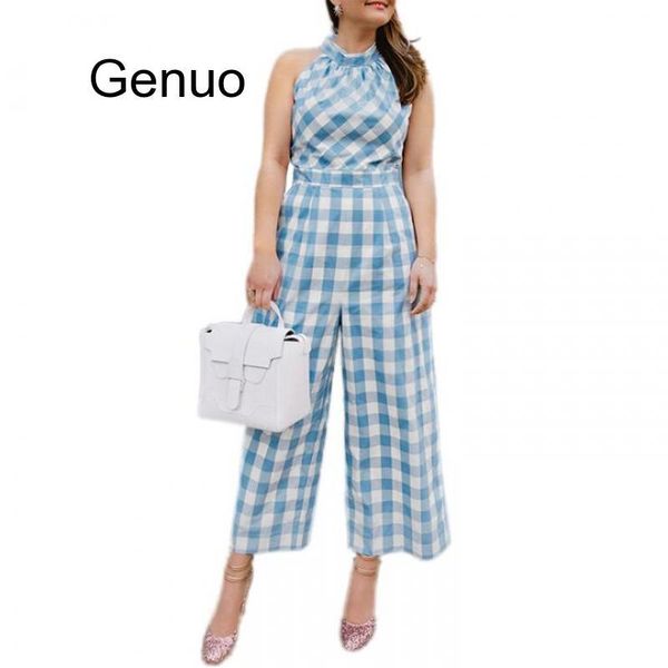 jumpsuit women long rompers plaid streetwear casual wide leg loose playsuit mameluco mujer women's jumpsuits &, Black;white
jumpsuit women long rompers plaid streetwear casual wide leg loose playsuit mameluco mujer women's jumpsuits &, Black;white