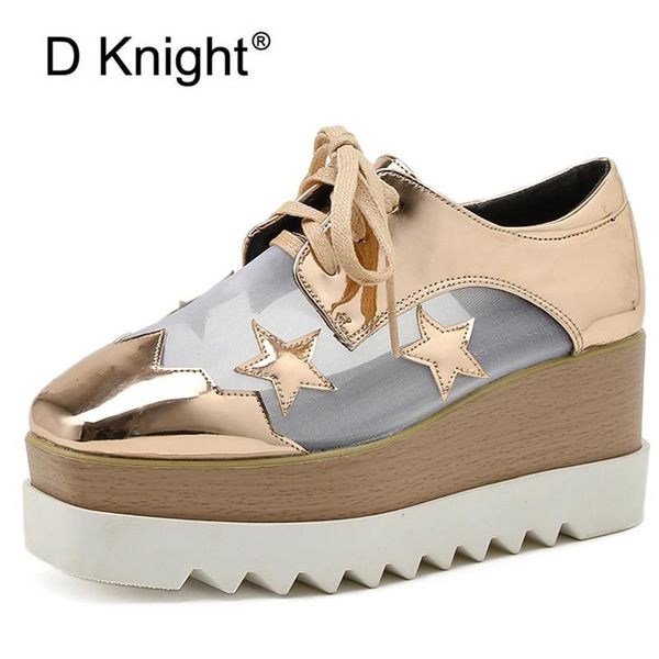 dress shoes british style mesh star casual platform high heel women thick-soled square toe pumps lace-up wedge single oxford, Black
dress shoes british style mesh star casual platform high heel women thick-soled square toe pumps lace-up wedge single oxford, Black