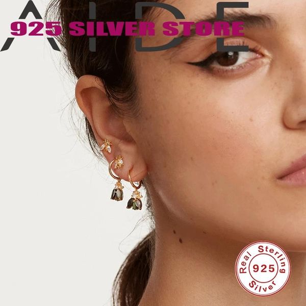stud aide earring for women 925 sterling silver brincos cute zircon bee pendientes fashion boucle oreille femme fine jewelry, Golden;silver
stud aide earring for women 925 sterling silver brincos cute zircon bee pendientes fashion boucle oreille femme fine jewelry, Golden;silver