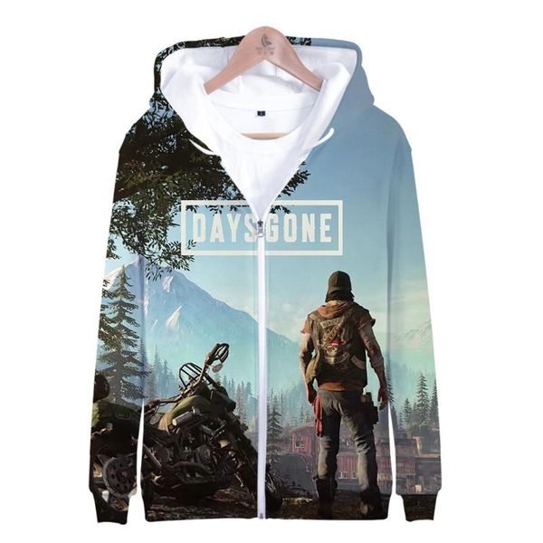men's hoodies & sweatshirts days gone zipper spring fall overcoat hooded jacket zombie game men coats 3d fashion sweatshirt, Black
men's hoodies & sweatshirts days gone zipper spring fall overcoat hooded jacket zombie game men coats 3d fashion sweatshirt, Black