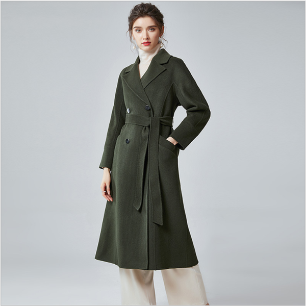 women's trench coats lady autumn winter pure wool coat woman casual overcoat handmade cashmere jacket double-sided jackets outerwear wo, Tan;black
women's trench coats lady autumn winter pure wool coat woman casual overcoat handmade cashmere jacket double-sided jackets outerwear wo, Tan;black