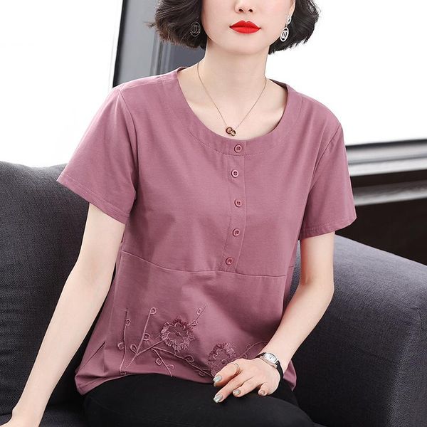 women's t-shirt women cotton elegant floral embroidery summer o-neck short sleeve loose female casual fashion patchwork shirt 2021, White
women's t-shirt women cotton elegant floral embroidery summer o-neck short sleeve loose female casual fashion patchwork shirt 2021, White