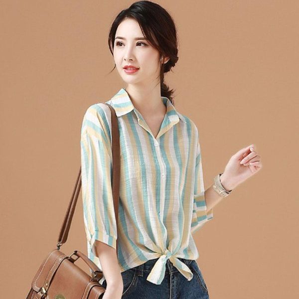 women's blouses & shirts office work wear ol women spring summer style chiffon lady casual long sleeve striped blusas df1889, White
women's blouses & shirts office work wear ol women spring summer style chiffon lady casual long sleeve striped blusas df1889, White