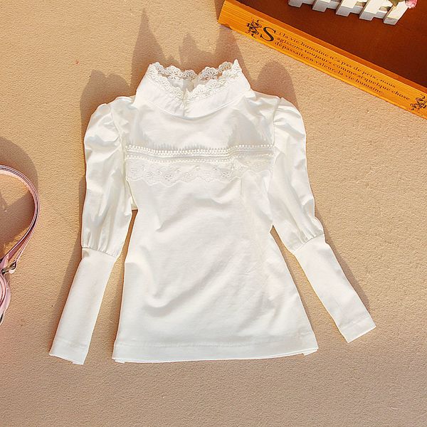 children's t-shirts arrival long sleeve t-shirt girls cotton pure white bottom tshirt for birthday girl teenagers lace fashion clothes, Blue
children's t-shirts arrival long sleeve t-shirt girls cotton pure white bottom tshirt for birthday girl teenagers lace fashion clothes, Blue