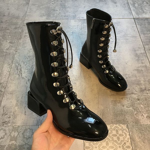 shoes fashion ins women woman ankle boots autumn shoes korea style square heel side footware black 3adb
shoes fashion ins women woman ankle boots autumn shoes korea style square heel side footware black 3adb