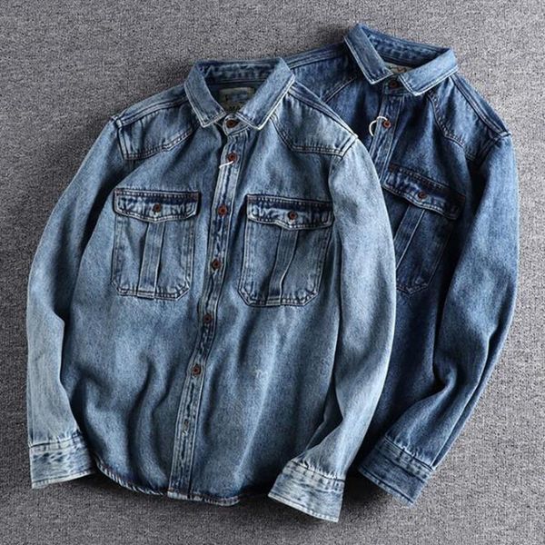 men's casual shirts autumn winter denim shirt cowboy coat cotton men long sleeve male shellort clothing, White;black
men's casual shirts autumn winter denim shirt cowboy coat cotton men long sleeve male shellort clothing, White;black