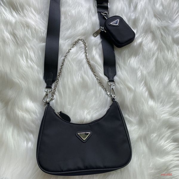 luxurys designers fashion women messenger bags black nylon shoulder handbags crossbody saddle bag
luxurys designers fashion women messenger bags black nylon shoulder handbags crossbody saddle bag