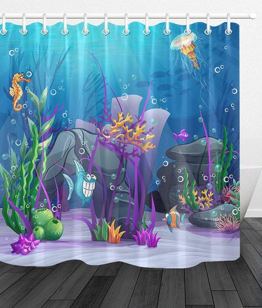 undersea fish seahorse stones jellyfish liner luxury decoration bathroom decoration shower curtain waterproof fabric shower
undersea fish seahorse stones jellyfish liner luxury decoration bathroom decoration shower curtain waterproof fabric shower