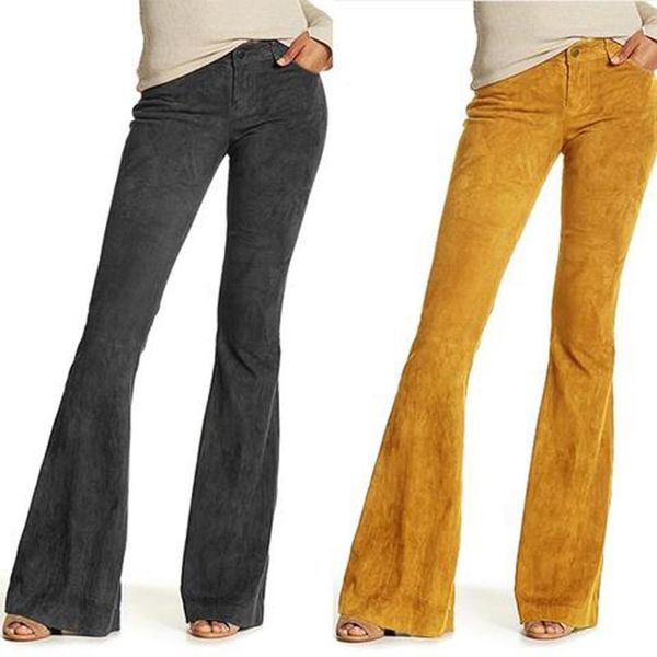women's pants & capris women textured soft suede boot cut pant solid color low waist slim fit trousers trendy streetwear pantalones muj, Black;white
women's pants & capris women textured soft suede boot cut pant solid color low waist slim fit trousers trendy streetwear pantalones muj, Black;white
