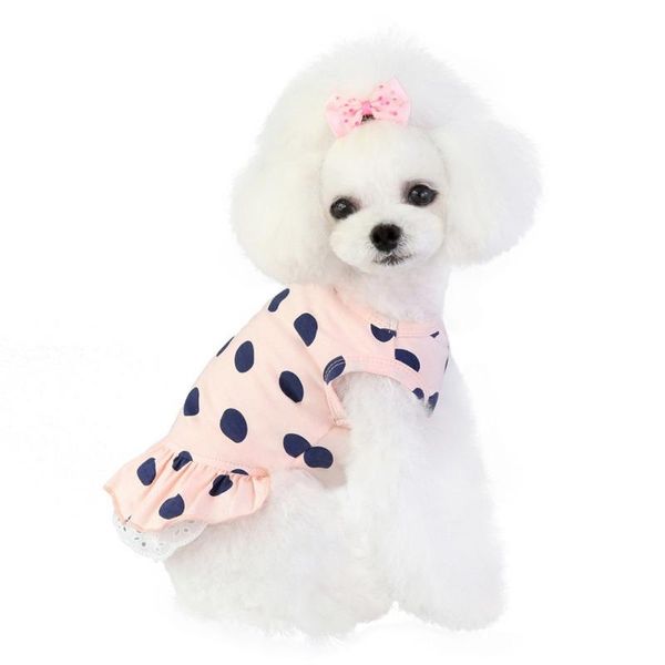 dog apparel summer cute dot print pet clothes dress sleeveless sweet dresses for chihuahua pug wedding princess skirt clothing
dog apparel summer cute dot print pet clothes dress sleeveless sweet dresses for chihuahua pug wedding princess skirt clothing